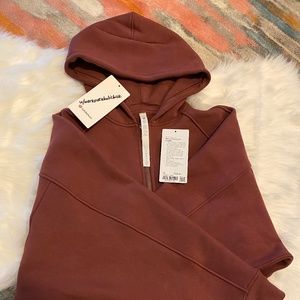 Lululemon thick fleece full zip hoodie